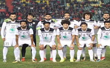  حضور میلاد نوری در تمرین تیم الزوراء عراق