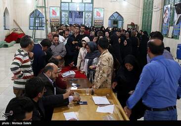  انتخابات ریاست جمهوری و شورای شهر اصفهان + تصاویر