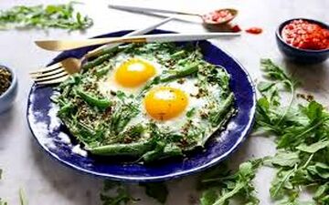 طرز تهیه نرگسی لوبیا سبز!