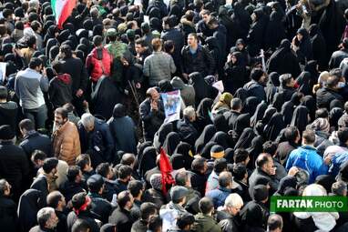 راهپیمایی وداع با سردار سلیمانی