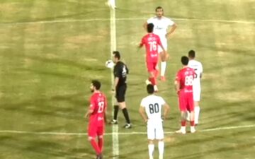 گل اول خیبر به آلومینیوم با ضربه عیسی مرادی + ویدیو