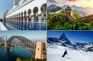 عاشقانه‌ترین جاذبه‌های گردشگری جهان؛ جایی برای برج ایفل در جمع ۱۰ تای اول نیست