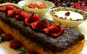 ته چین کباب تابه ای با طعم فوق العاده خوشمزه رو این طوری درست کن