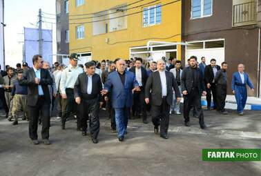 محمدشریعتمداری وزیر کار و رفاه اجتماعی در کرمانشاه