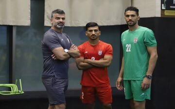 برد تیم ملی فوتبال ایران مقابل قرقیزستان در نیمه اول