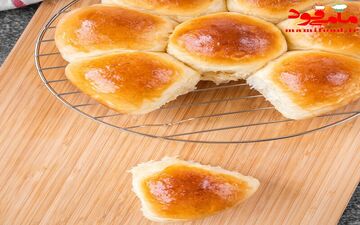 طرز تهیه نان شیری | صبحانه متفاوت درست کن خیلی سریع هم آماده میشه!