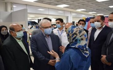 وزیر بهداشت از تسریع واکسیناسیون کرونا در تهران خبر داد