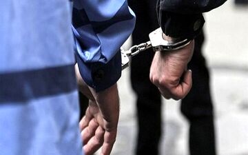 سارق بدشانس موقع فرار اشتباهی به حیاط کلانتری پرید! 