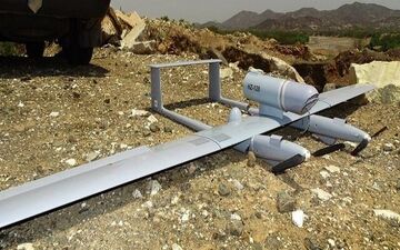 انهدام پهپاد جاسوسی ائتلاف عربی در نجران