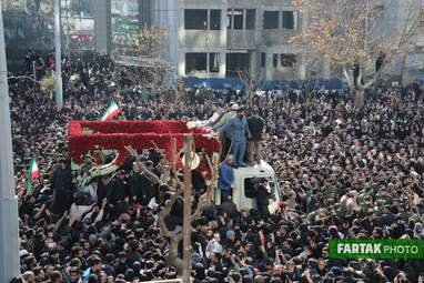 راهپیمایی وداع با سردار سلیمانی