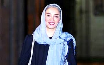 ژست پانته‌آ پناهی‌ها؛ موقع ناهار در جشنواره جهانی فجر