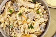 طرز تهیه  پاستا با سس قارچ!