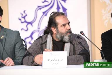 نشست خبری فیلم "دو زیست" با حضور پرسپولیسی معروف