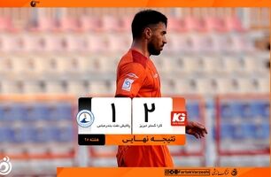 اولین برد سال فوتبال تبریز زیر باران سیل آسا + ویدئو