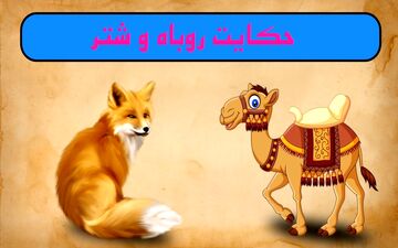 مشورت عاقلانه:حکایت عبرت‌آموز روباه و شتر