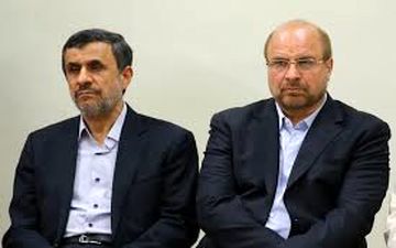قالیباف و احمدی نژاد در جلسه مجمع تشخیص مصلحت
