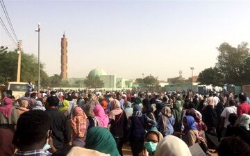  تظاهرات مجدد سودانی‌ها برای کناره‌گیری "البشیر"