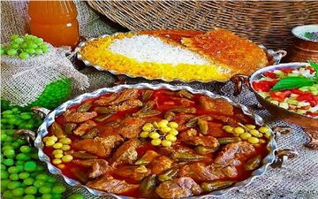  خورش بامیه رو اینجوری درست کنی همه پس میفتن!!