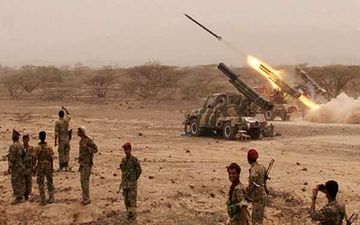 شلیک موشک بالستیک «بدر ۱» به پایگاه رژیم سعودی در «ظهران عسیر»