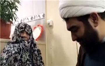 «شهاب مرادی» به دیدار مادر چشم به راه شهید «گلشناس» رفت