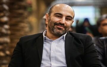 محسن تنابنده و همسرش روی فرش قرمز 