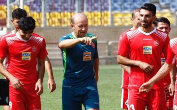 تمرین سبک پرسپولیسی ها در هتل