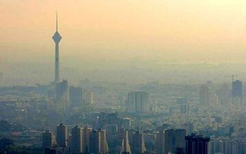 آلودگی هوای تهران و بارش پراکنده در بخش‌هایی از استان طی روزهای آینده 