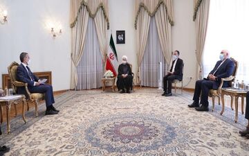 وزیر خارجه سوئیس با روحانی دیدار کرد