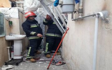 مصدومیت چهار نفر در حادثه آتش سوزی کارون 