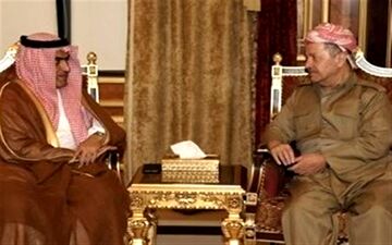  اعلام آمادگی عربستان برای میانجیگری بین بغداد و اربیل