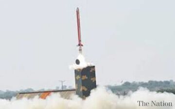 پاکستان یک موشک بالستیک جدید آزمایش کرد