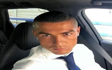 کریس رونالدو راز تراشیدن سر خود را گفت + عکس