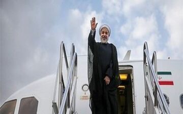  روحانی راهی بیشکک شد