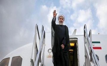  روحانی راهی بیشکک شد