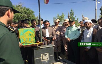 استقبال از خادمان و پرچم متبرک آستان مقدس رضوی در شهرستان جوانرود+ تصاویر