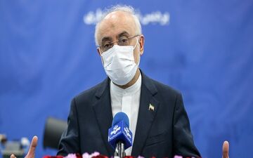 صالحی: غنی سازی ۶۰ درصد، ۲۰ درصد و ۵ درصد همچنان ادامه دارد