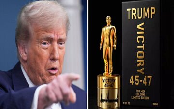 ترامپ عطر لوکس ۲۴۹ دلاری خود را معرفی کرد
