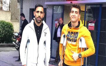 مصدومیت مشترک کاپیتان و هافبک سایپا تأیید شد