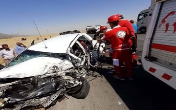 حادثه تلخ در محور سرچم؛ واژگونی دنا سه کشته برجای گذاشت