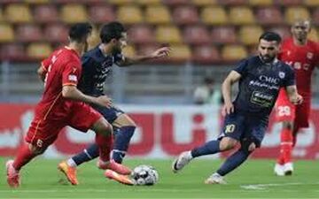 یک امتیاز به کار هیچکدام نمی‌آمد:چادرملو 1 - فولاد 1 / فقط معجزه برای عبور از پرسپولیس!
