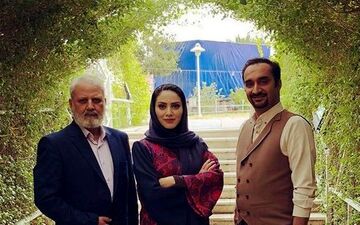 سلفی نیما کرمی به همراه جلیل و مونا فرجاد (عکس)