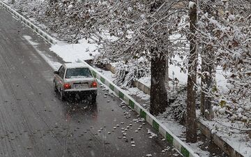 تردد در محورهای کوهستانی بدون زنجیر چرخ ممنوع است 