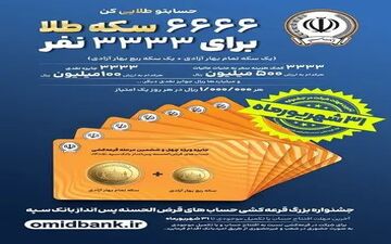مهلت نهایی شرکت در قرعه‌کشی حساب‌های قرض‌الحسنه بانک سپه تا ۳۱ شهریور