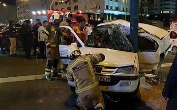 
تعداد بالای تصادفات روزانه در پایتخت
