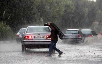 رگبارهای بهاری ادامه دار شد