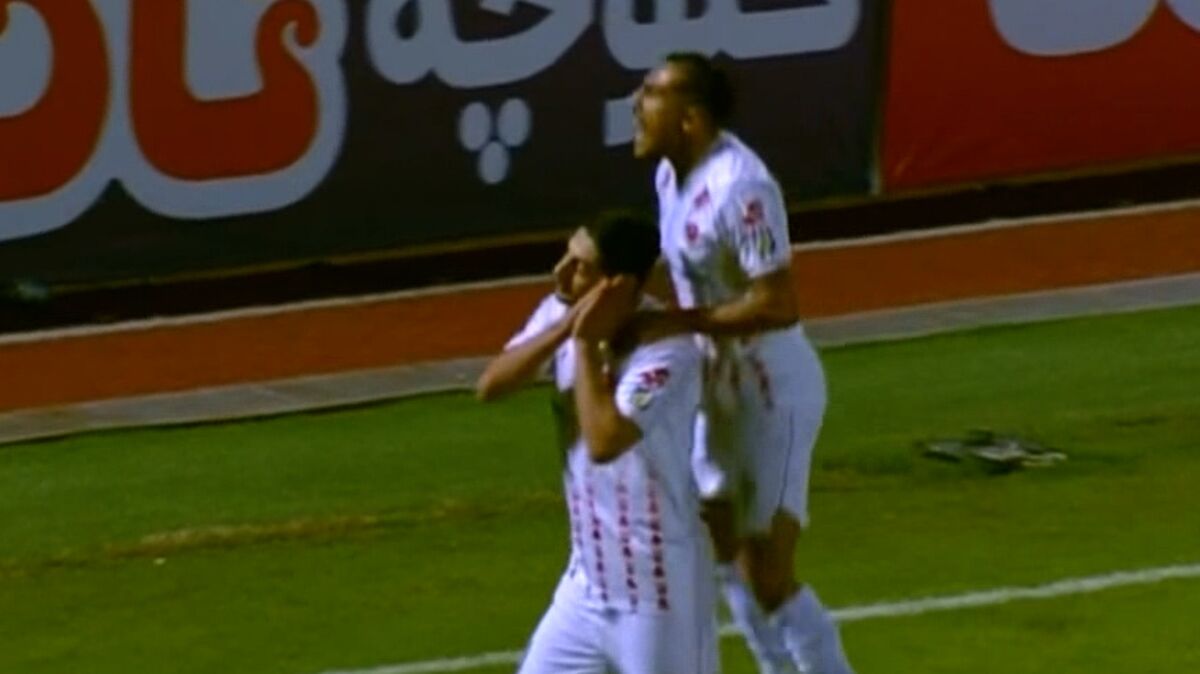 گل اول پرسپولیس به نساجی توسط محبی؛ فیلم گل پرسپولیس