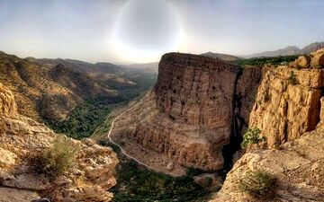 پیران، آبشار طبقه‌ای ایران