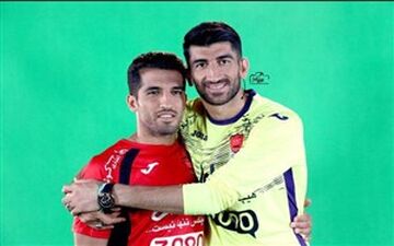  پیام احساسی دروازه بان پرسپولیس برای امیری