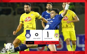 خلاصه بازی فجرسپاسی 1 - گل گهر 0 + ویدئو