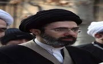 حضور مجتبی خامنه‌ای در راهپیمایی روز قدس